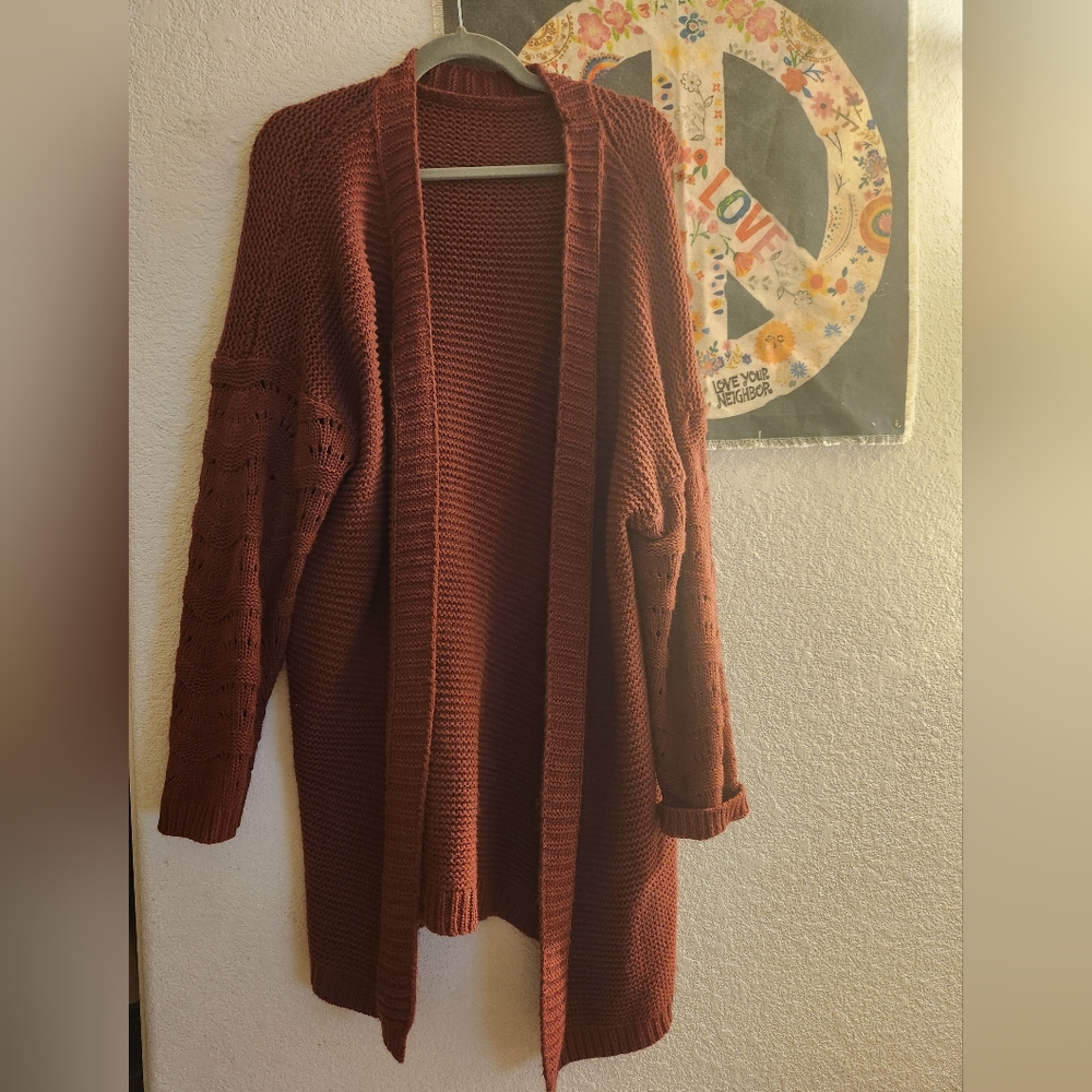 Cozy Burgundy Women's Sweater